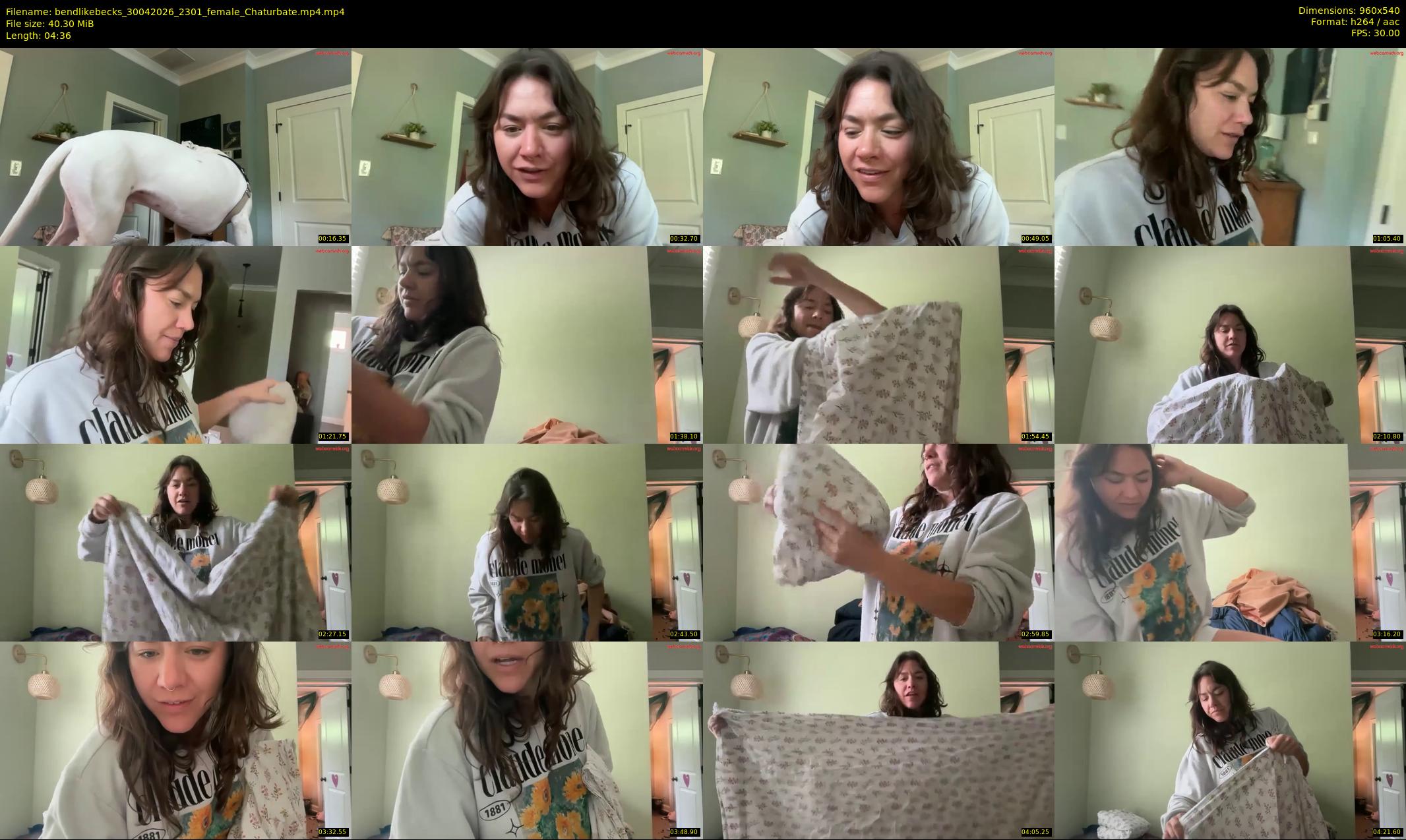 bendlikebecks — 5 minute Chaturbate female cam show recording, 480p, Apr 30, 2026