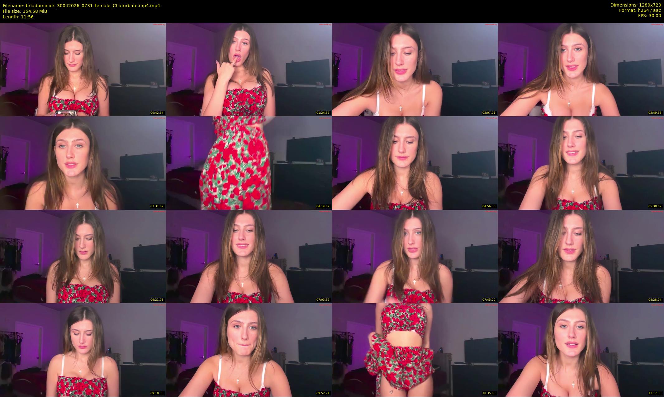 briadominick — 12 minute Chaturbate couple cam show recording, 720p, Apr 30, 2026