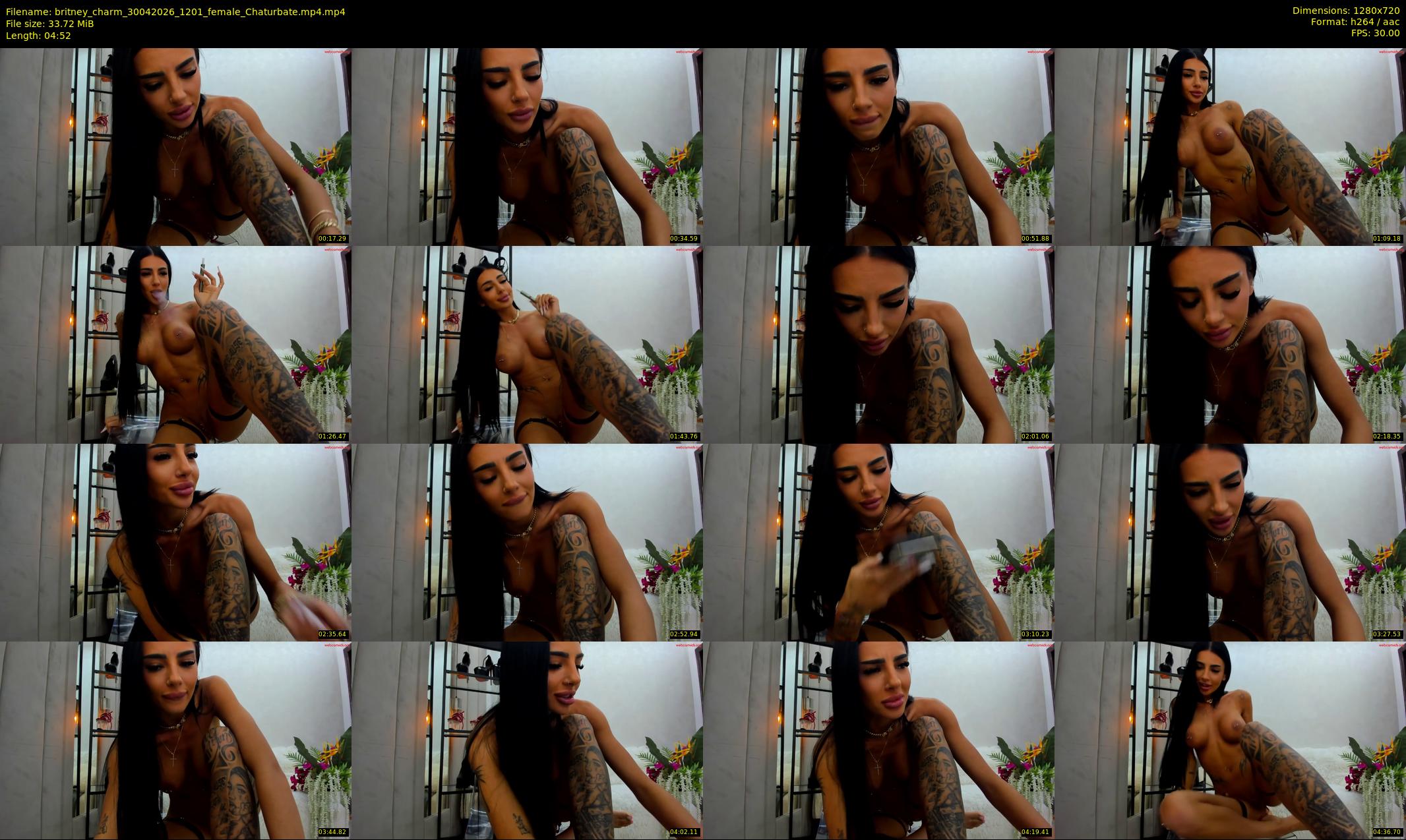 britney_charm — 5 minute Chaturbate female cam show recording, 720p, Apr 30, 2026