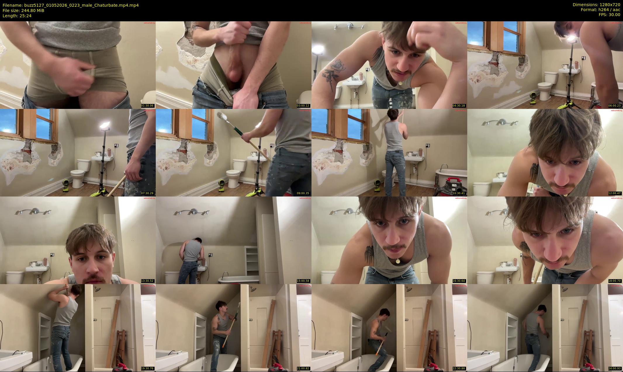 buzz5127 — 26 minute Chaturbate male cam show recording, 720p, May 1, 2026