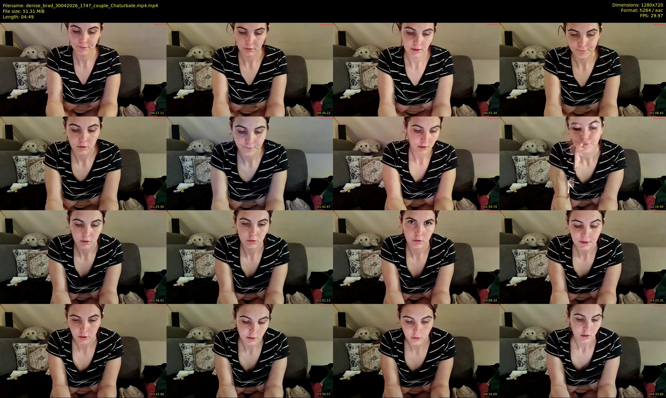 denise_brad — 5 minute Chaturbate couple cam show recording, 720p, Apr 30, 2026