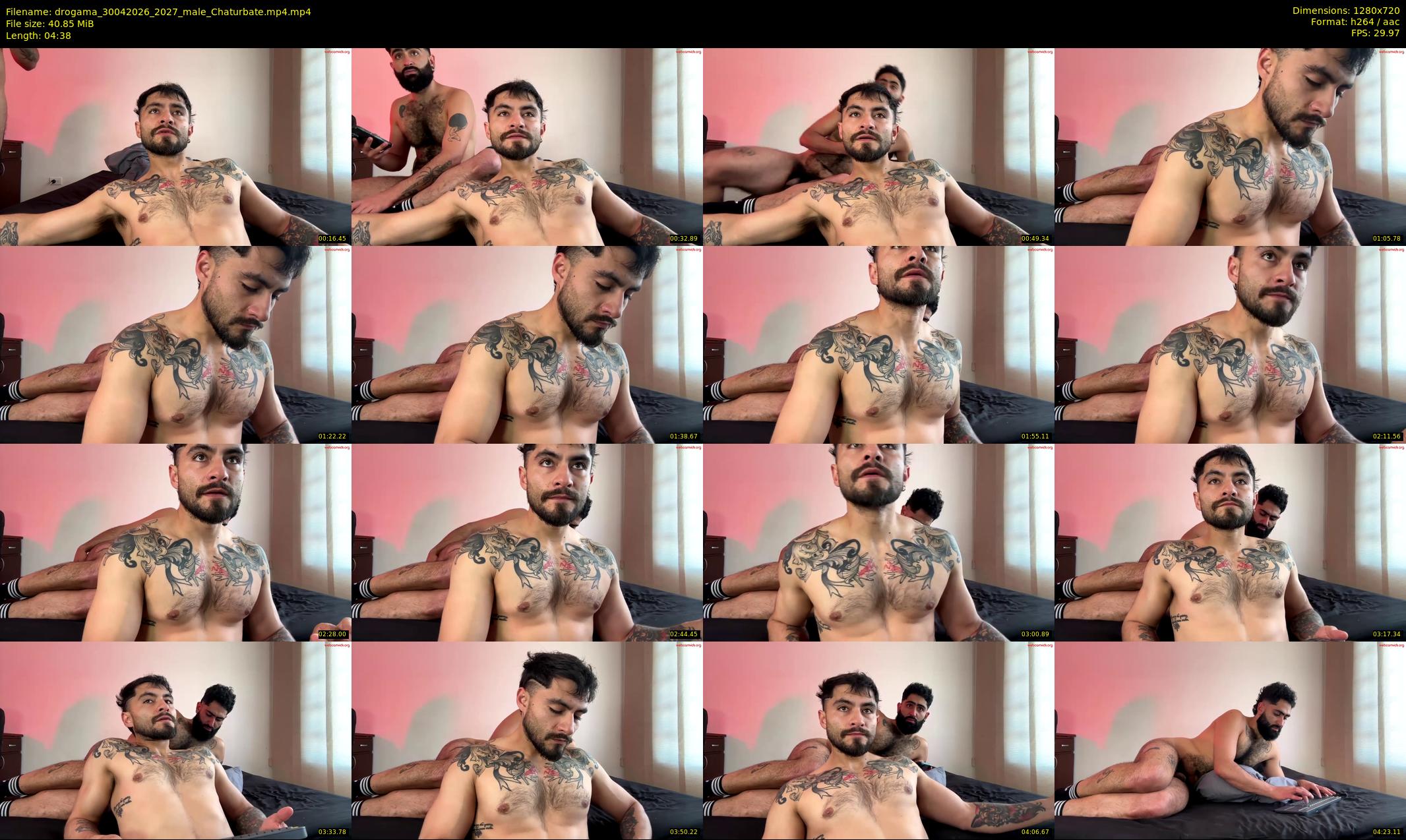 drogama — 5 minute Chaturbate male cam show recording, 720p, Apr 30, 2026