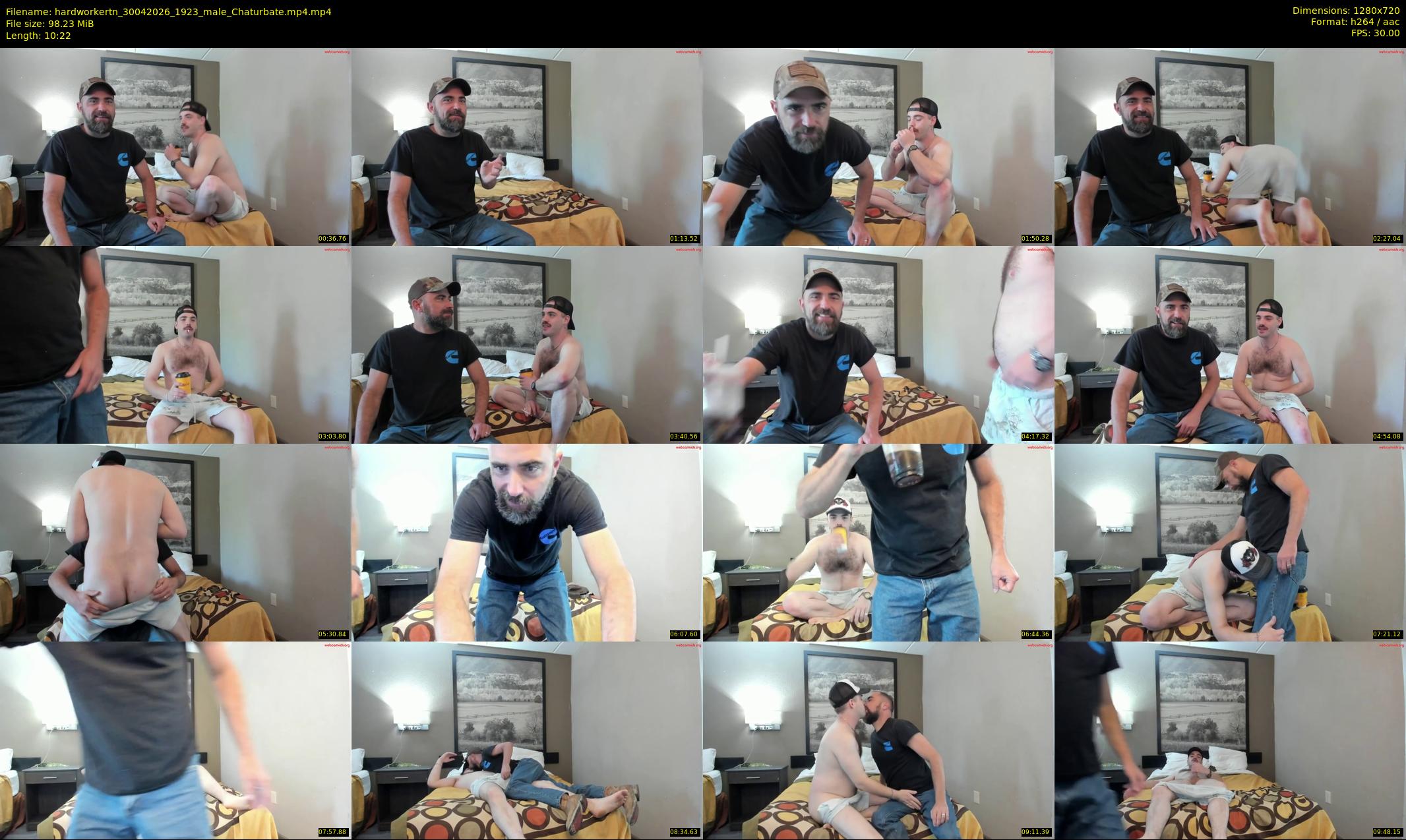 hardworkertn — 11 minute Chaturbate male cam show recording, 720p, Apr 30, 2026