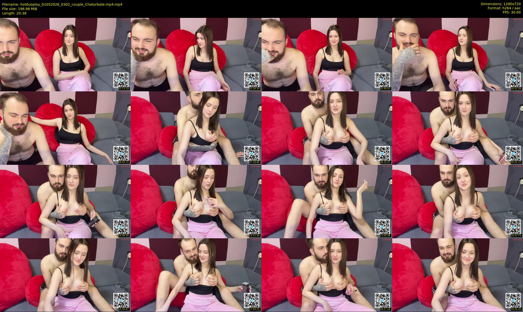 hotduoplay — 21 minute Chaturbate couple cam show recording, 720p, May 1, 2026