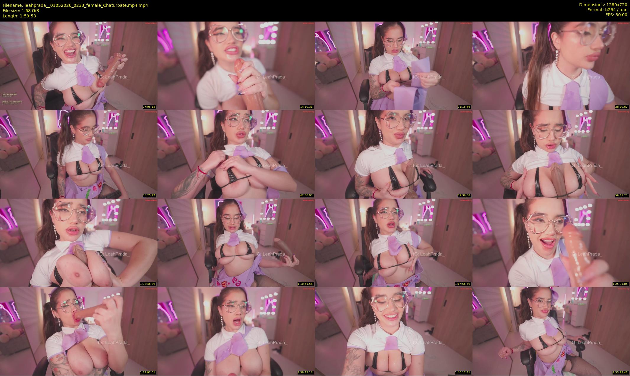 leahprada_ — 120 minute Chaturbate female cam show recording, 720p, May 1, 2026