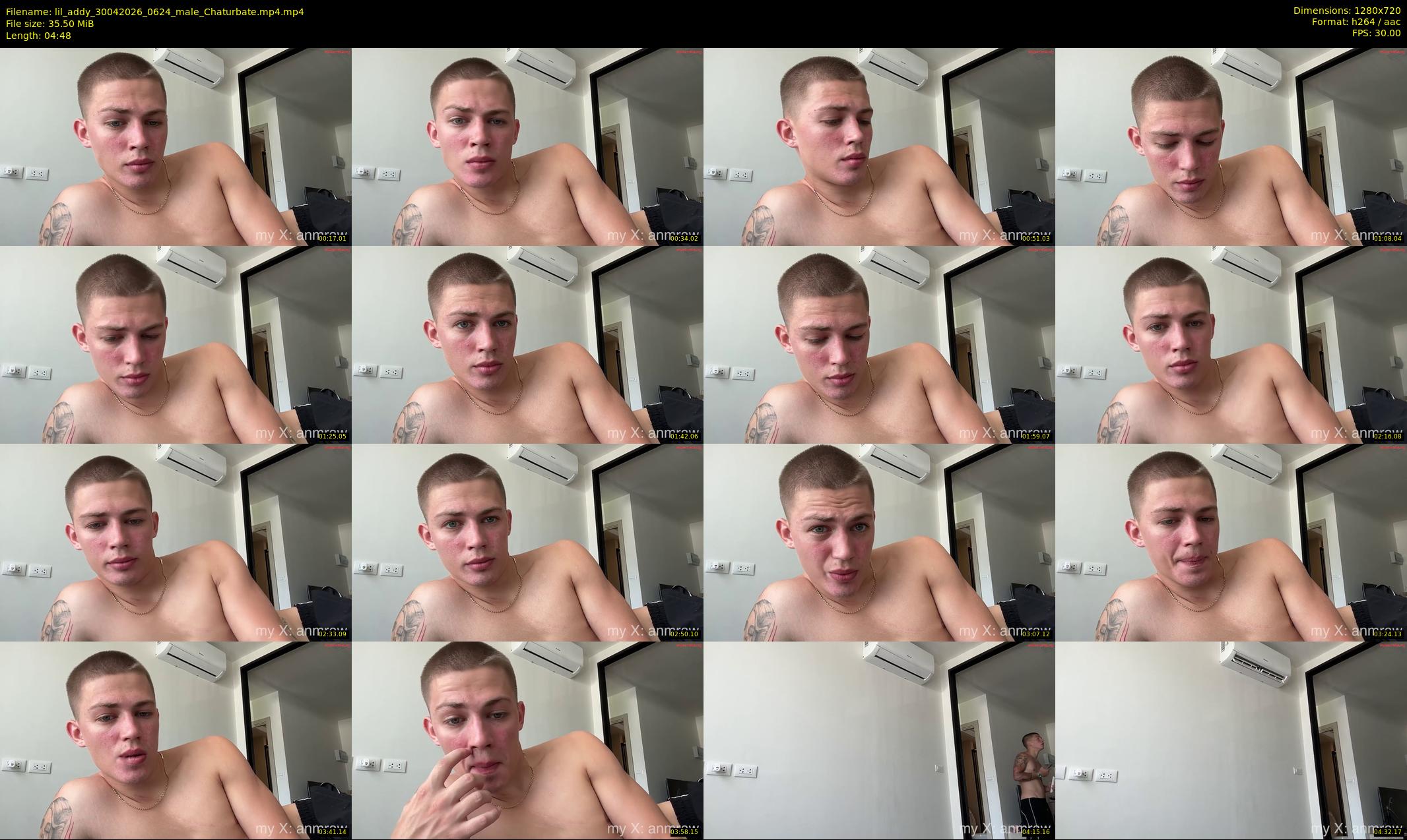 lil_addy — 5 minute Chaturbate male cam show recording, 720p, Apr 30, 2026