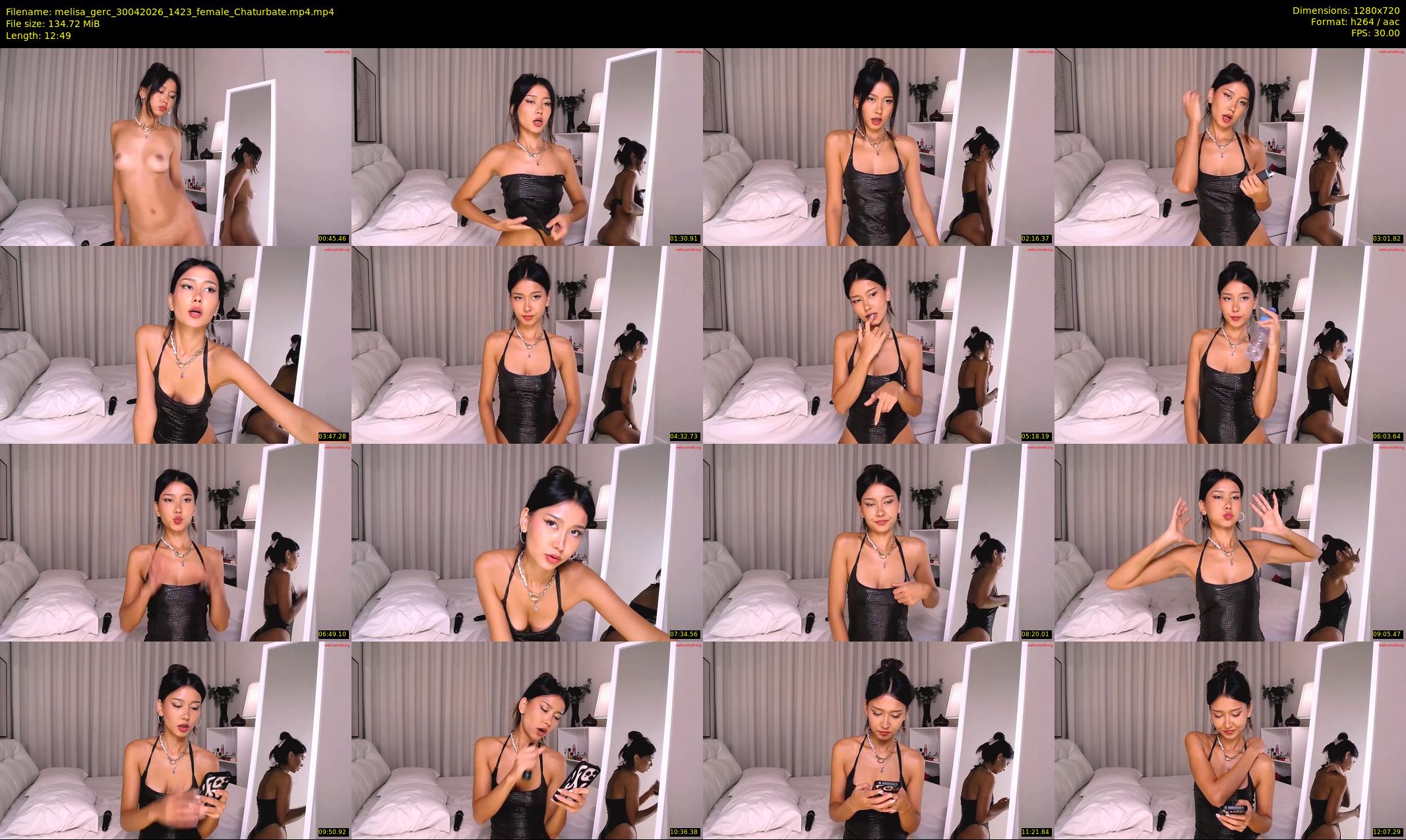 melisa_gerc — 13 minute Chaturbate female cam show recording, 720p, Apr 30, 2026