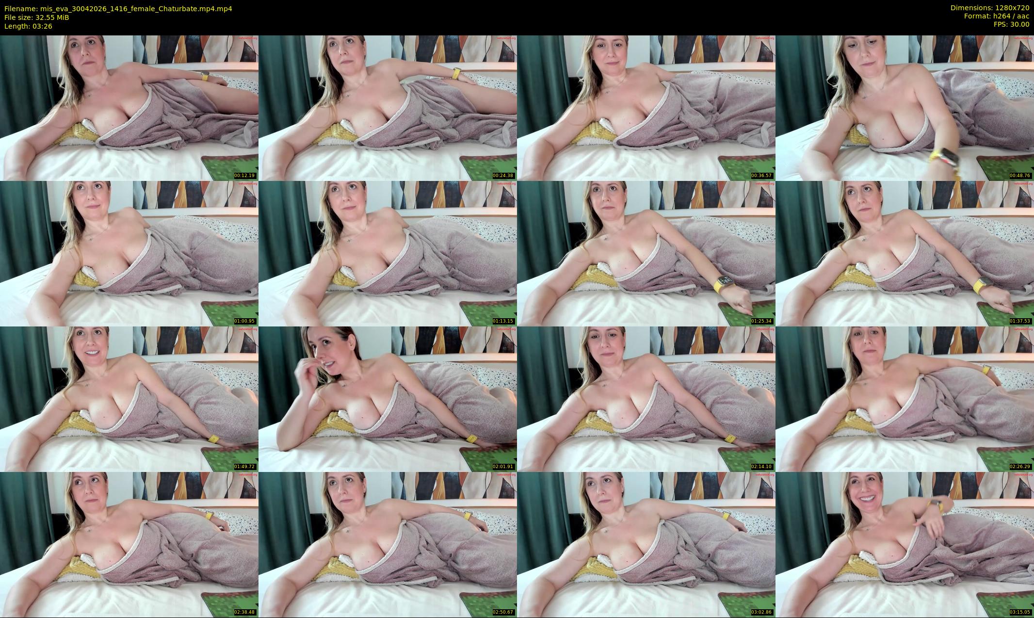 mis_eva — 4 minute Chaturbate female cam show recording, 720p, Apr 30, 2026
