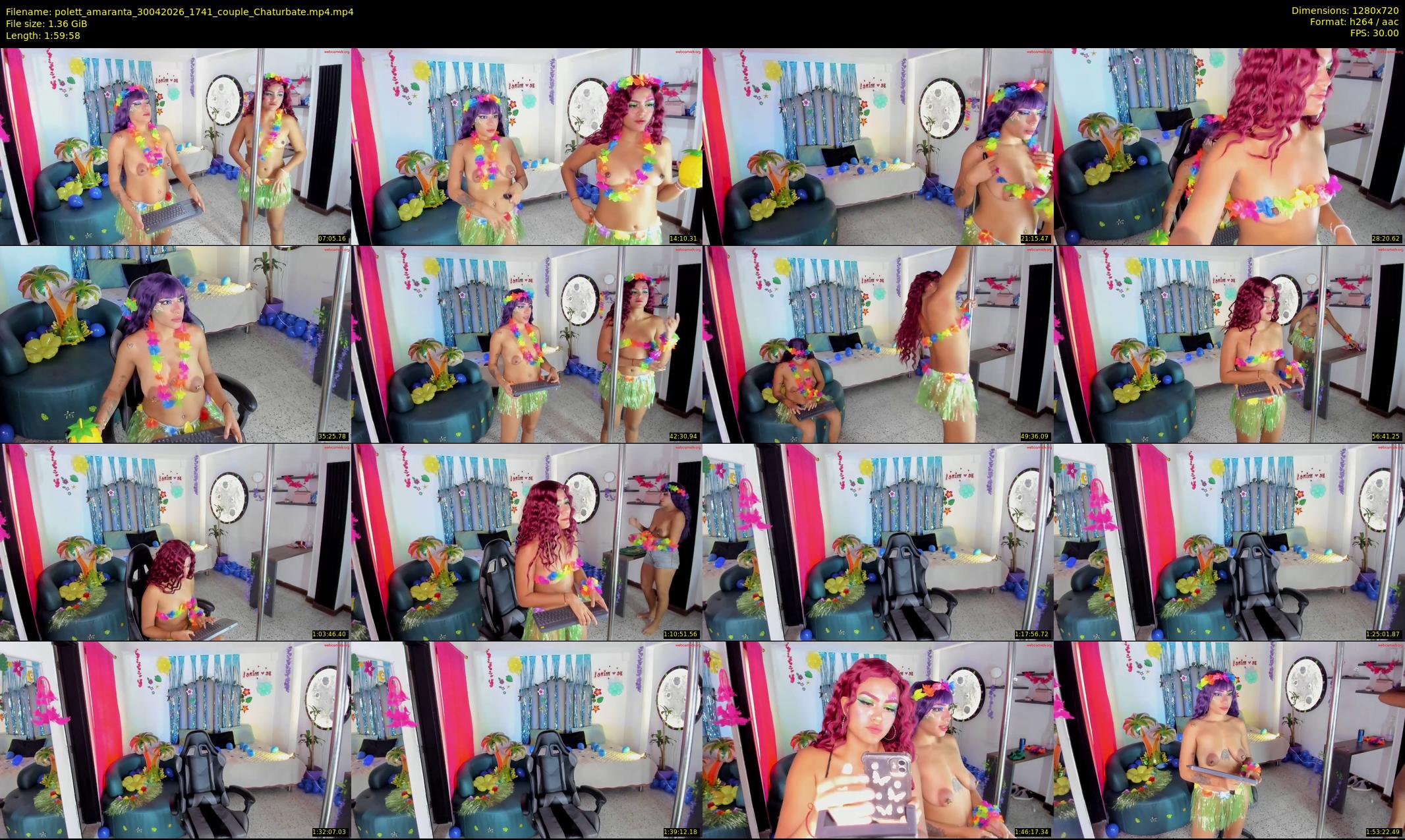 polett_amaranta — 120 minute Chaturbate couple cam show recording, 720p, Apr 30, 2026