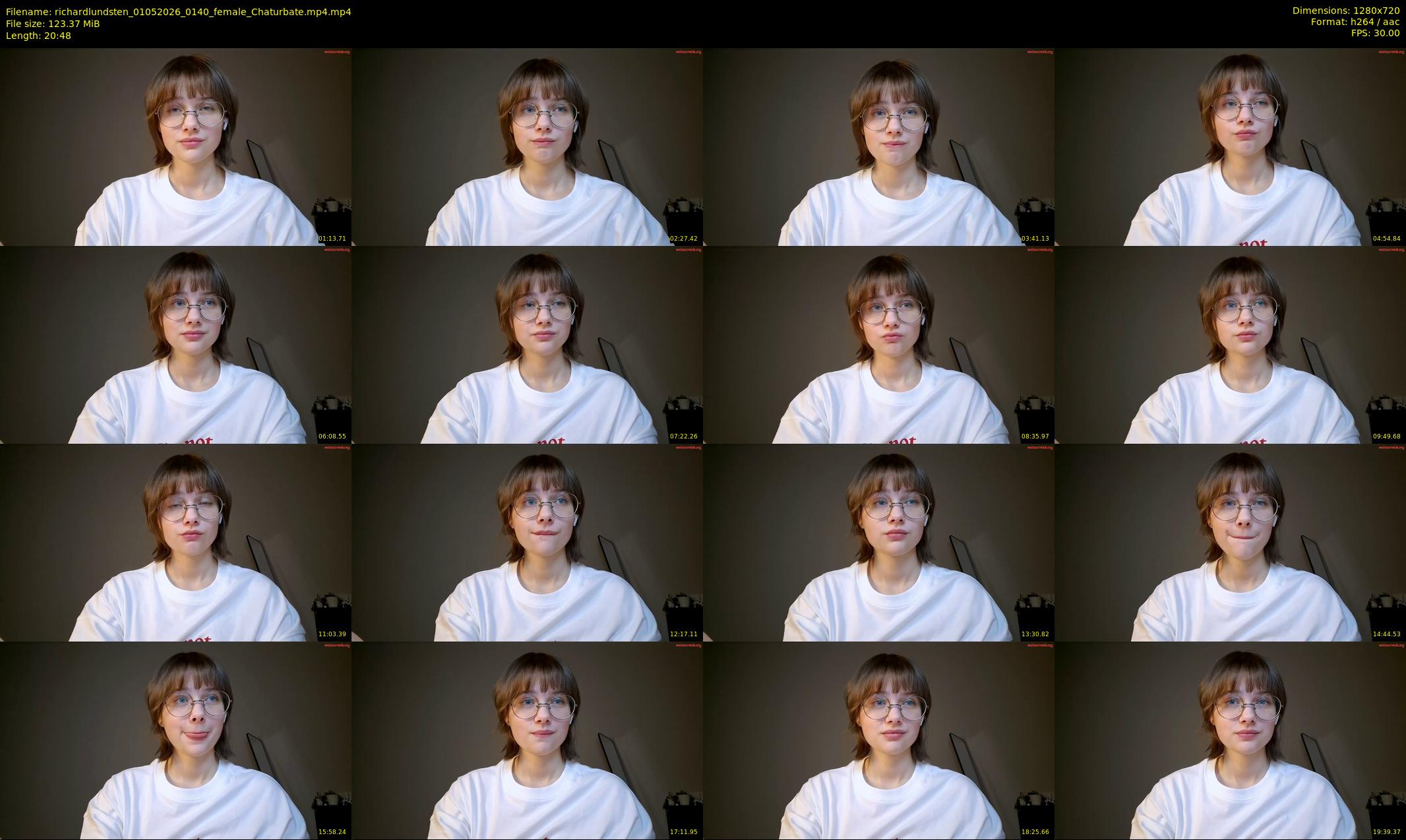 richardlundsten — 21 minute Chaturbate female cam show recording, 720p, May 1, 2026