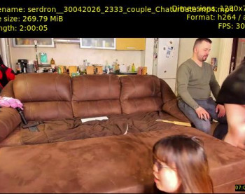 serdron_ — 121 minute Chaturbate couple cam show recording, 720p, Apr 30, 2026