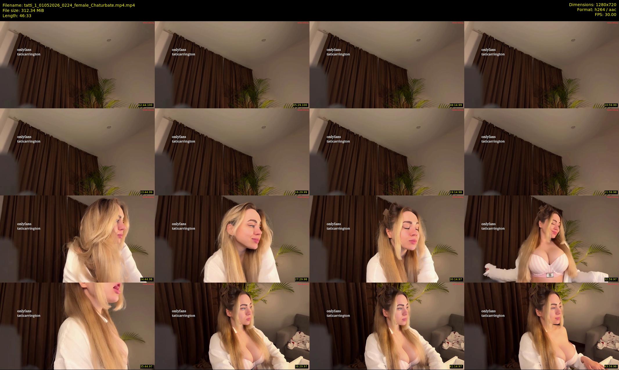 tatti_1 — 47 minute Chaturbate female cam show recording, 720p, May 1, 2026