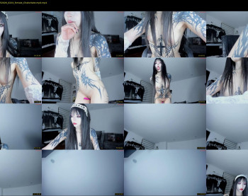 zombieeporcelainex — 95 minute Chaturbate female cam show recording, 720p, May 1, 2026