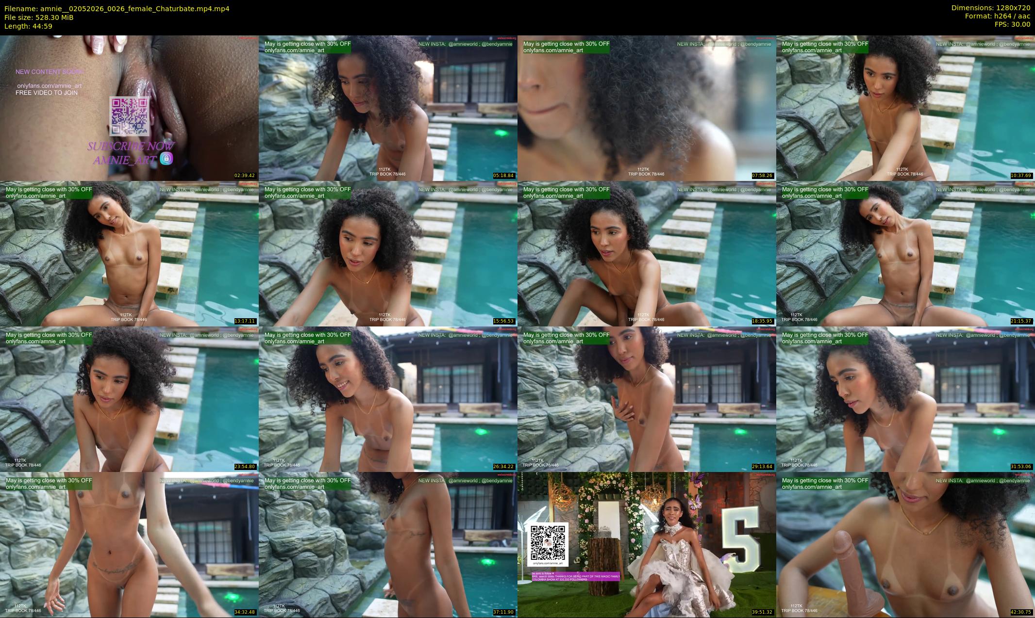 amnie_ — 45 minute Chaturbate female cam show recording, 720p, May 2, 2026