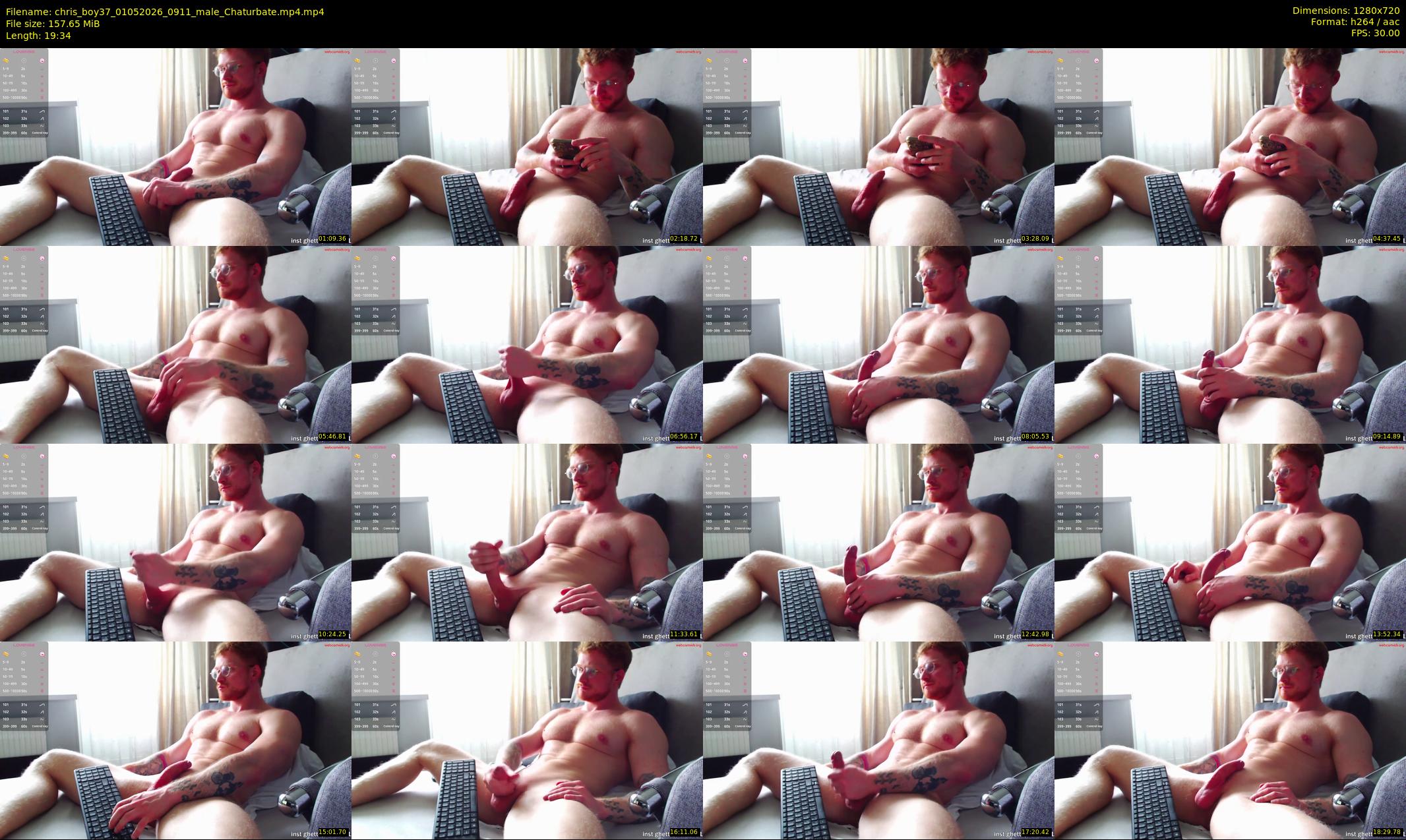 chris_boy37 — 20 minute Chaturbate male cam show recording, 720p, May 1, 2026