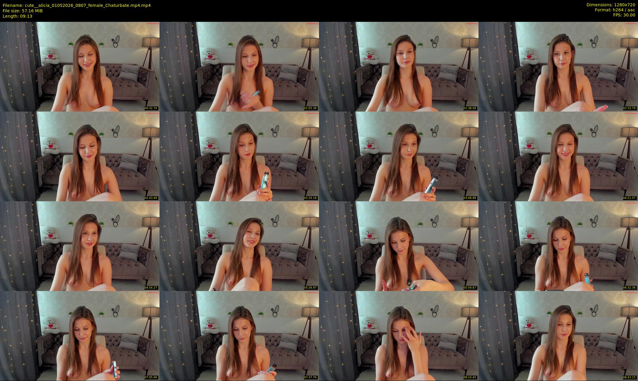 cute__alicia — 10 minute Chaturbate female cam show recording, 720p, May 1, 2026