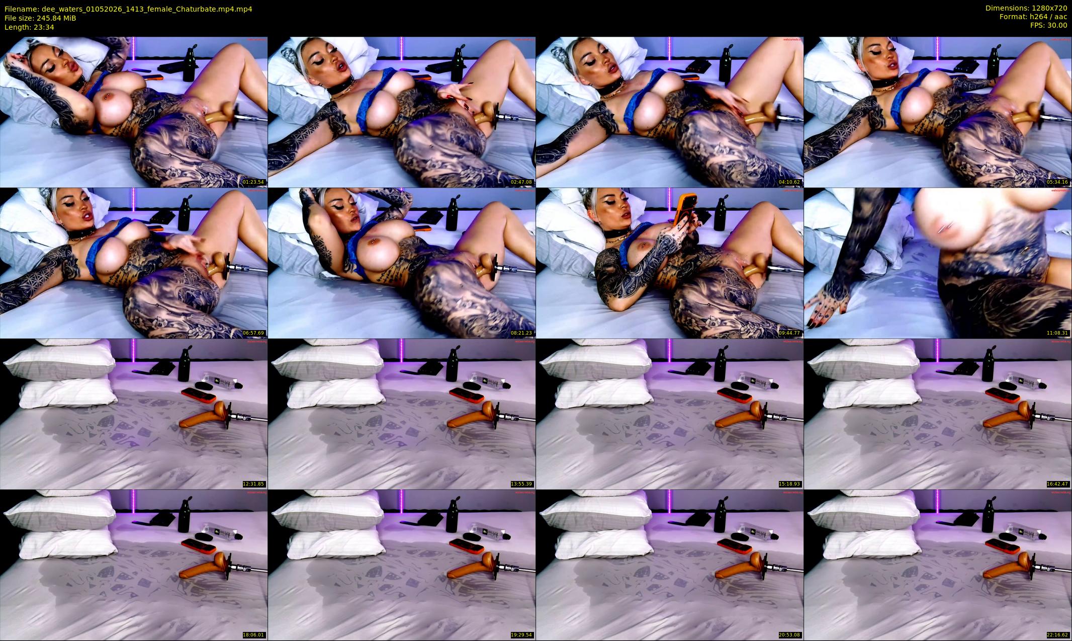 dee_waters — 24 minute Chaturbate female cam show recording, 720p, May 1, 2026
