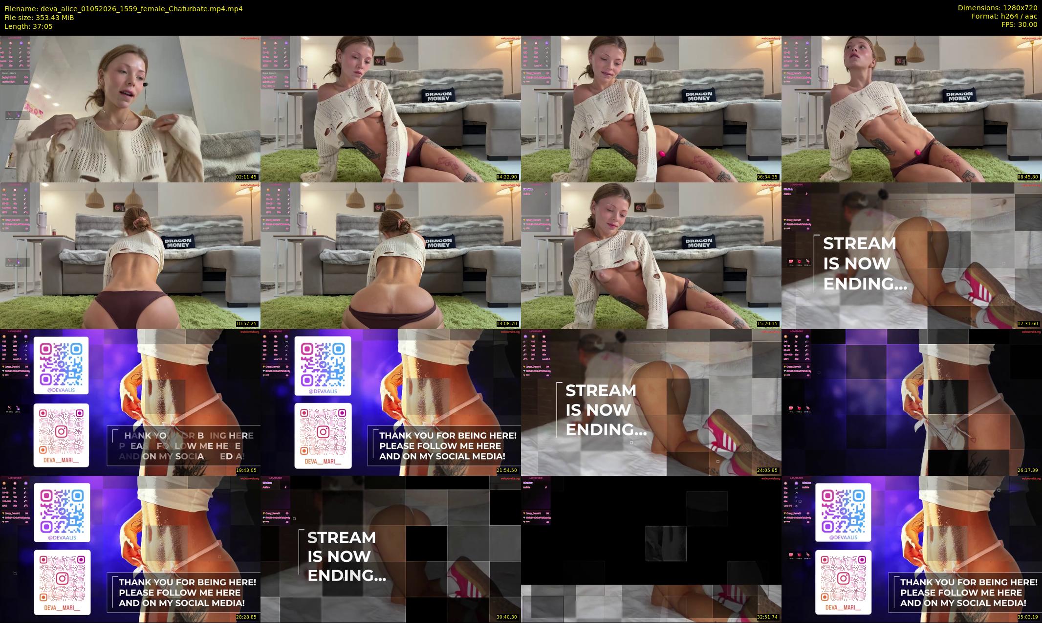 deva_alice — 38 minute Chaturbate female cam show recording, 720p, May 1, 2026