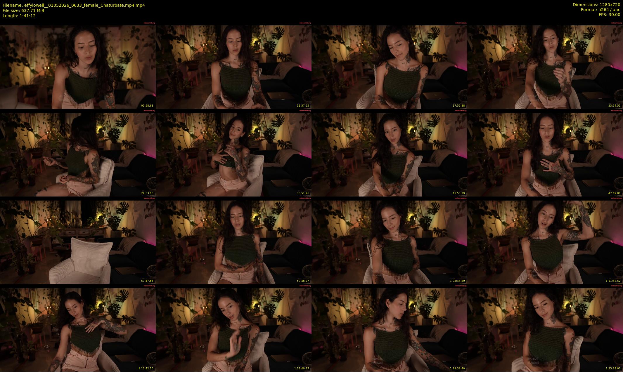 effylowell_ — 102 minute Chaturbate female cam show recording, 720p, May 1, 2026