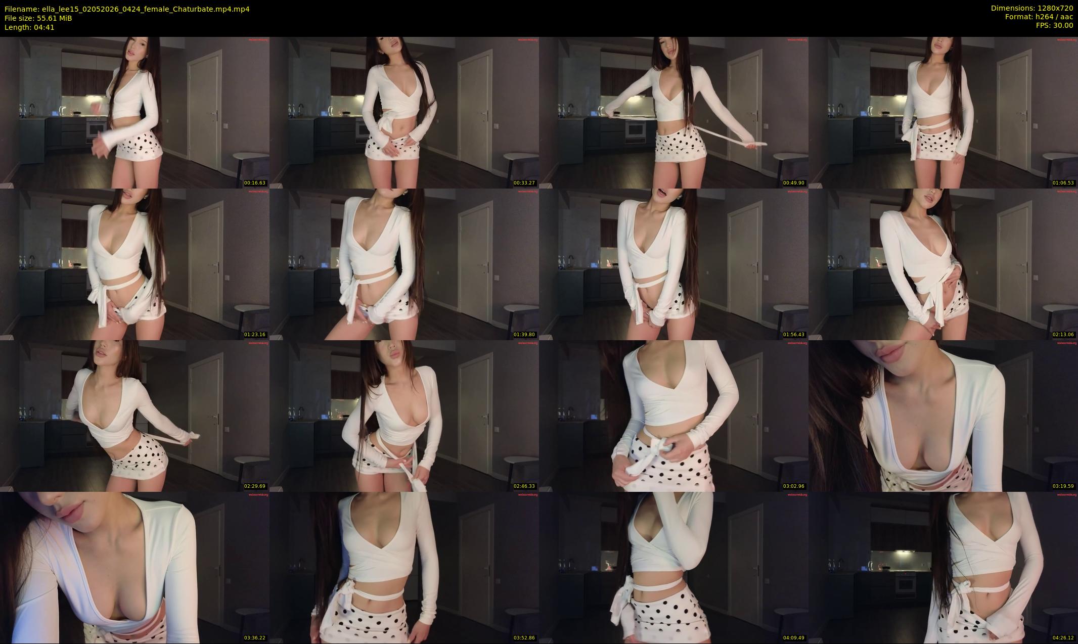 ella_lee15 — 5 minute Chaturbate female cam show recording, 720p, May 2, 2026