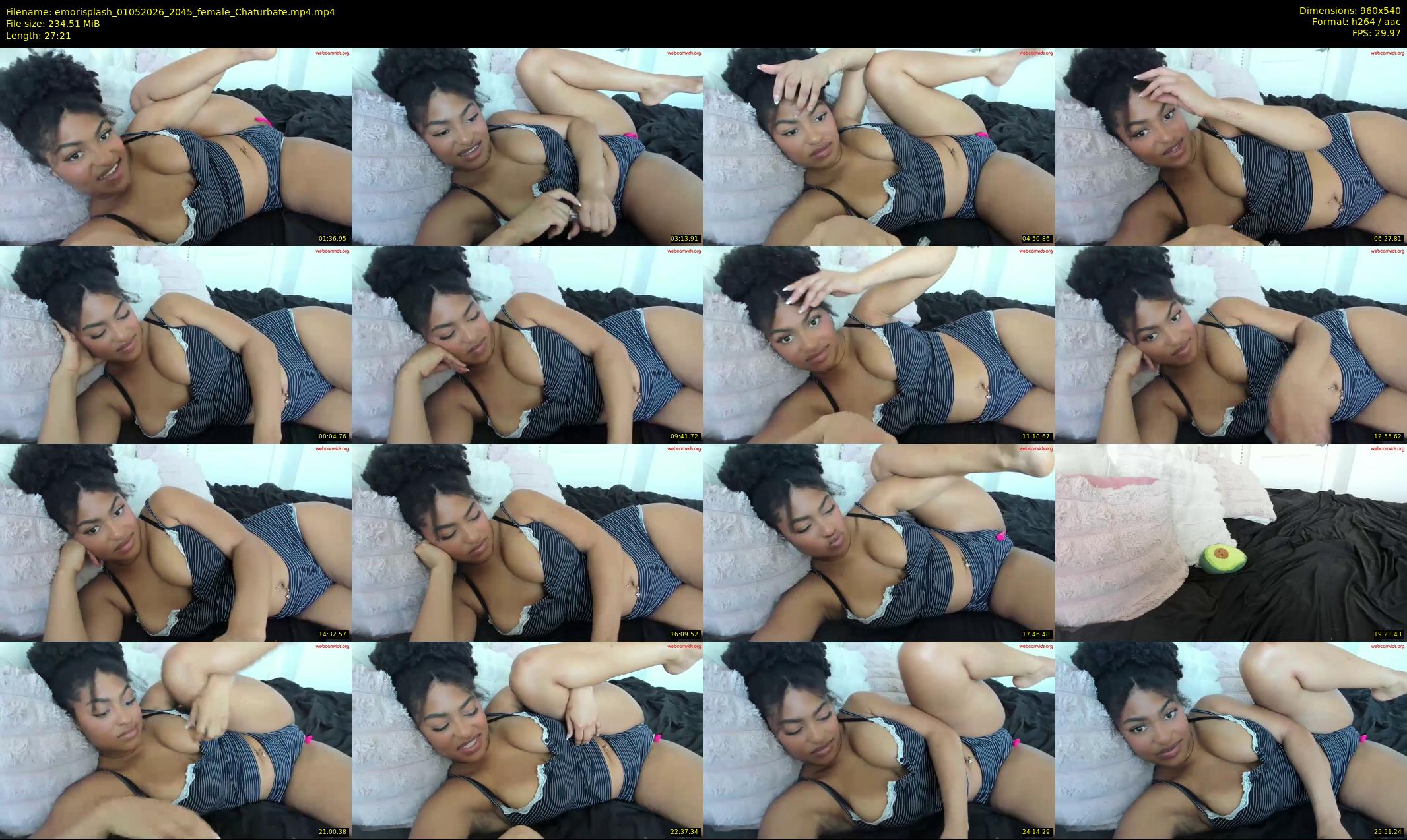 emorisplash — 28 minute Chaturbate female cam show recording, 480p, May 1, 2026