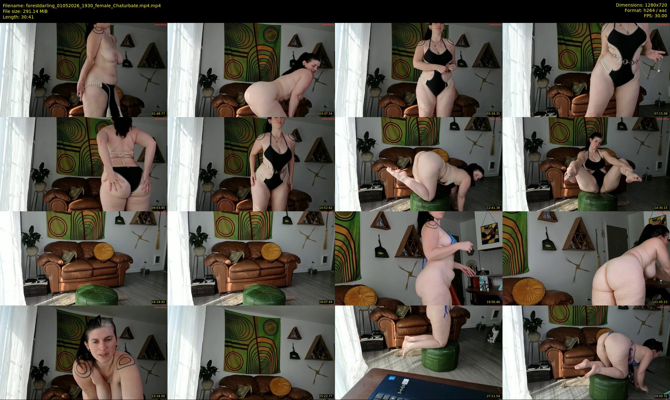 forestdarling — 31 minute Chaturbate female cam show recording, 720p, May 1, 2026
