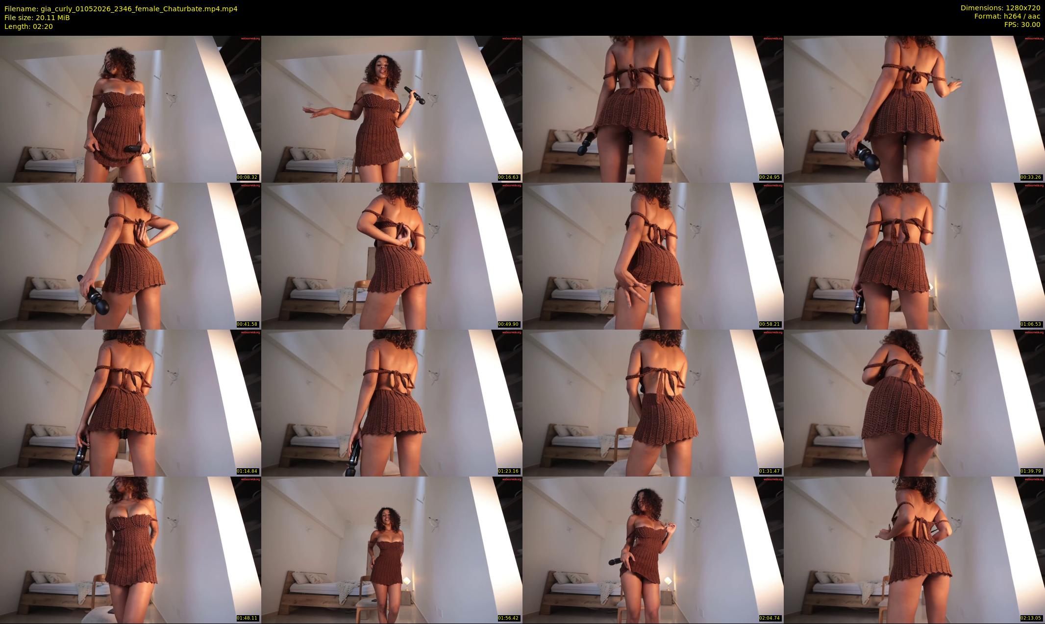 gia_curly — 3 minute Chaturbate female cam show recording, 720p, May 1, 2026