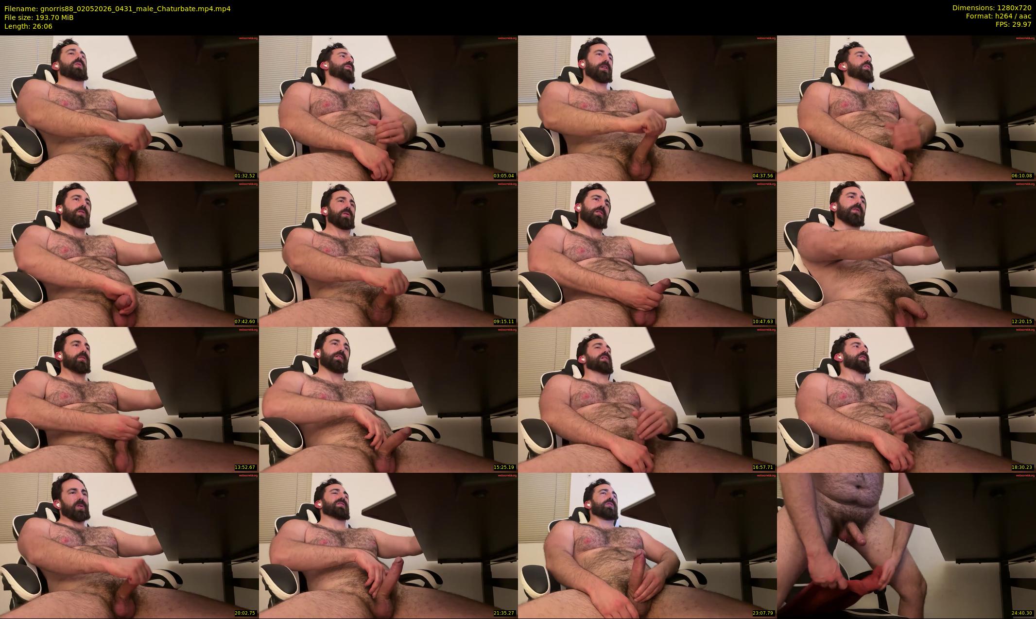 gnorris88 — 27 minute Chaturbate male cam show recording, 720p, May 2, 2026