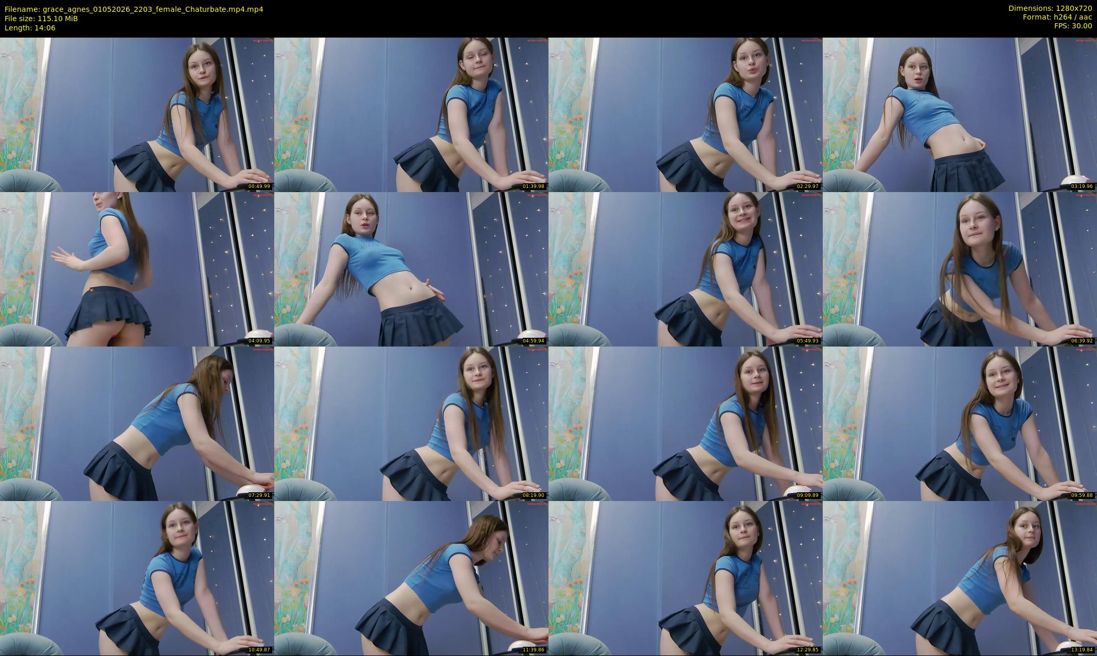 grace_agnes — 15 minute Chaturbate female cam show recording, 720p, May 1, 2026