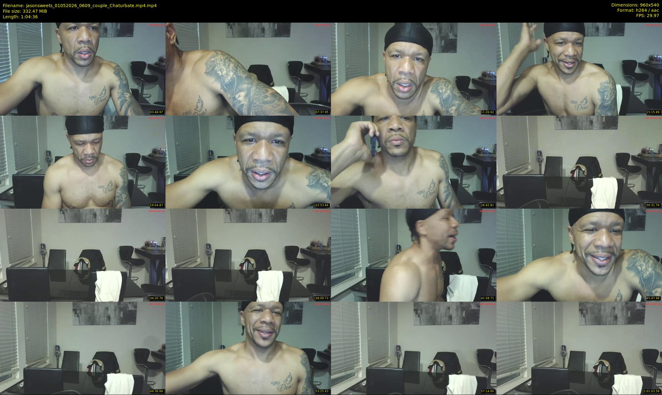 jasonsweets — 65 minute Chaturbate couple cam show recording, 480p, May 1, 2026