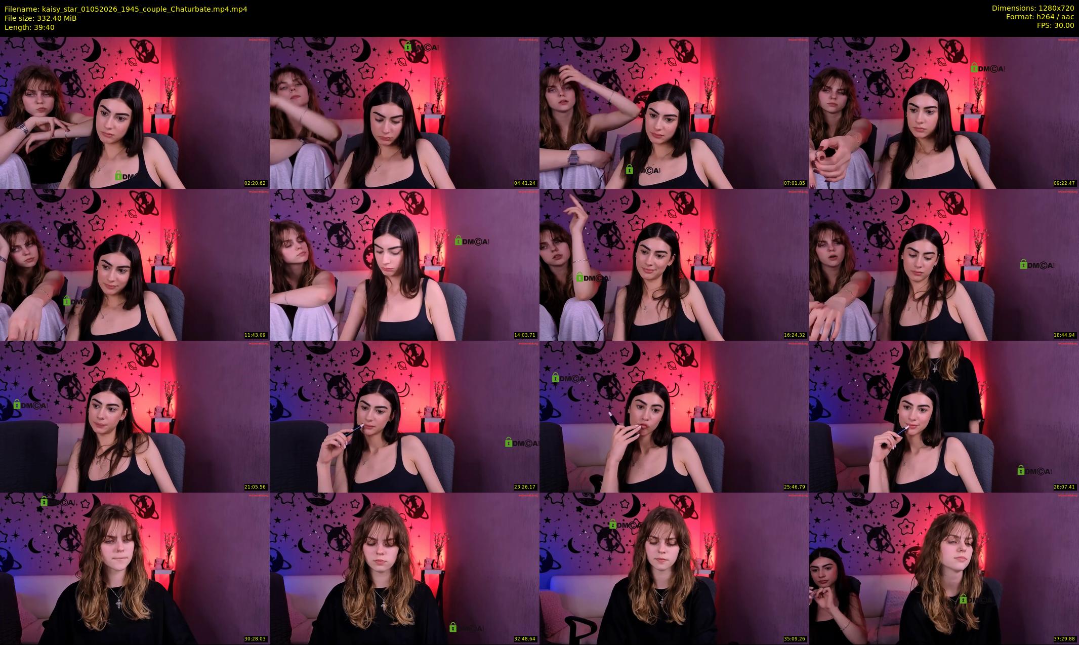 kaisy_star — 40 minute Chaturbate female cam show recording, 720p, May 1, 2026