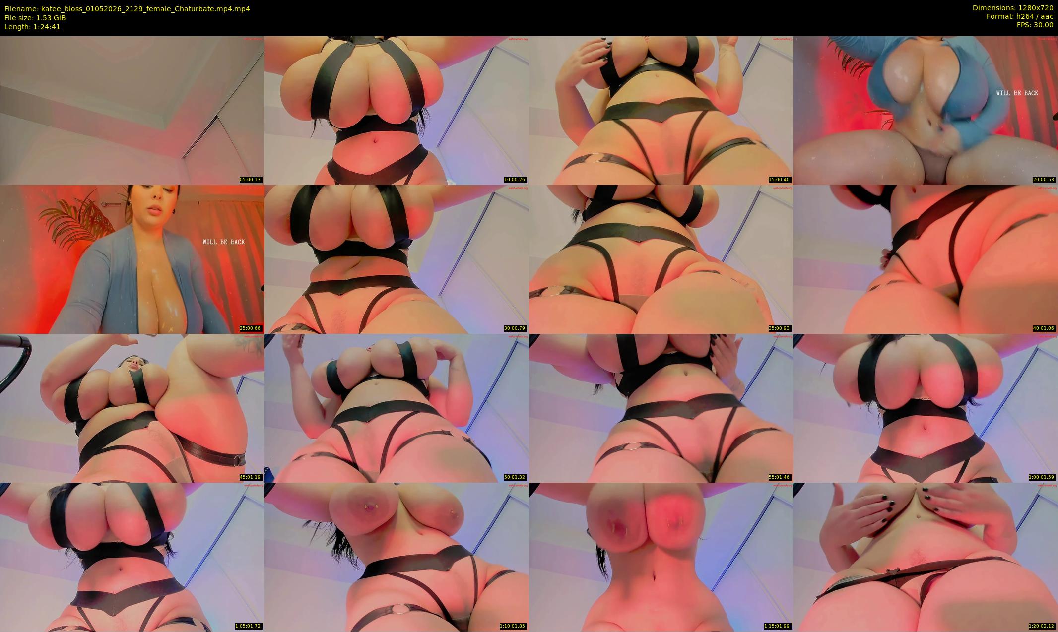 katee_bloss — 85 minute Chaturbate female cam show recording, 720p, May 1, 2026