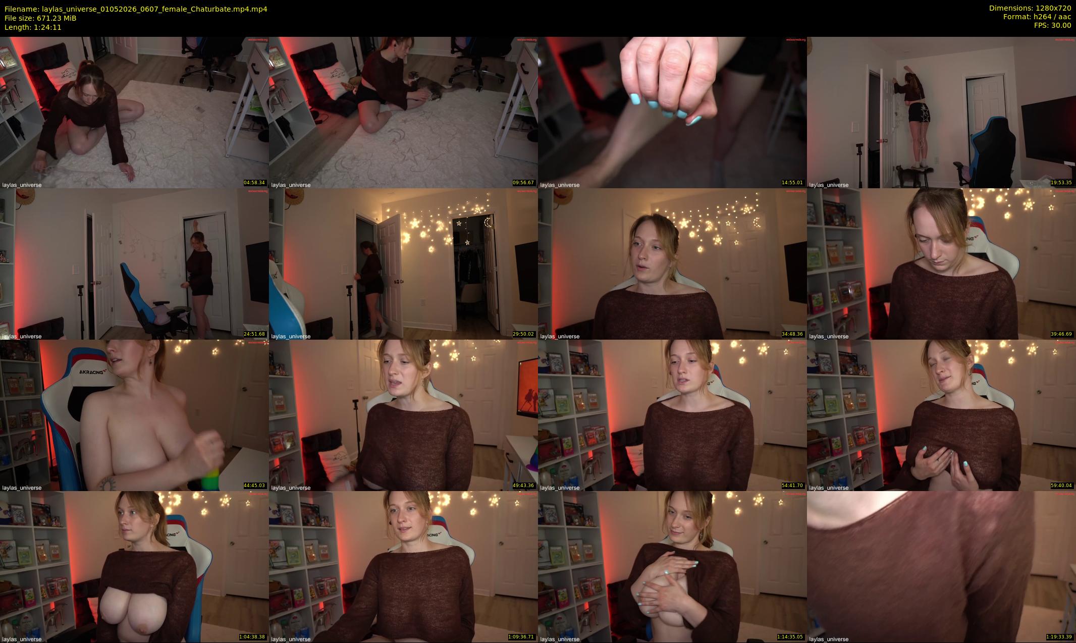 laylas_universe — 85 minute Chaturbate female cam show recording, 720p, May 1, 2026