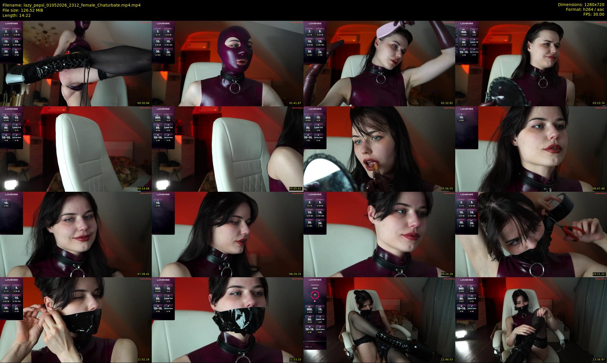 lazy_pepsi — 15 minute Chaturbate female cam show recording, 720p, May 1, 2026