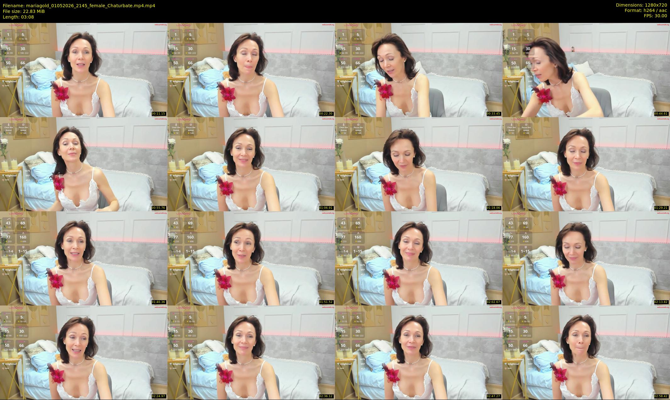 mariagold — 4 minute Chaturbate female cam show recording, 720p, May 1, 2026