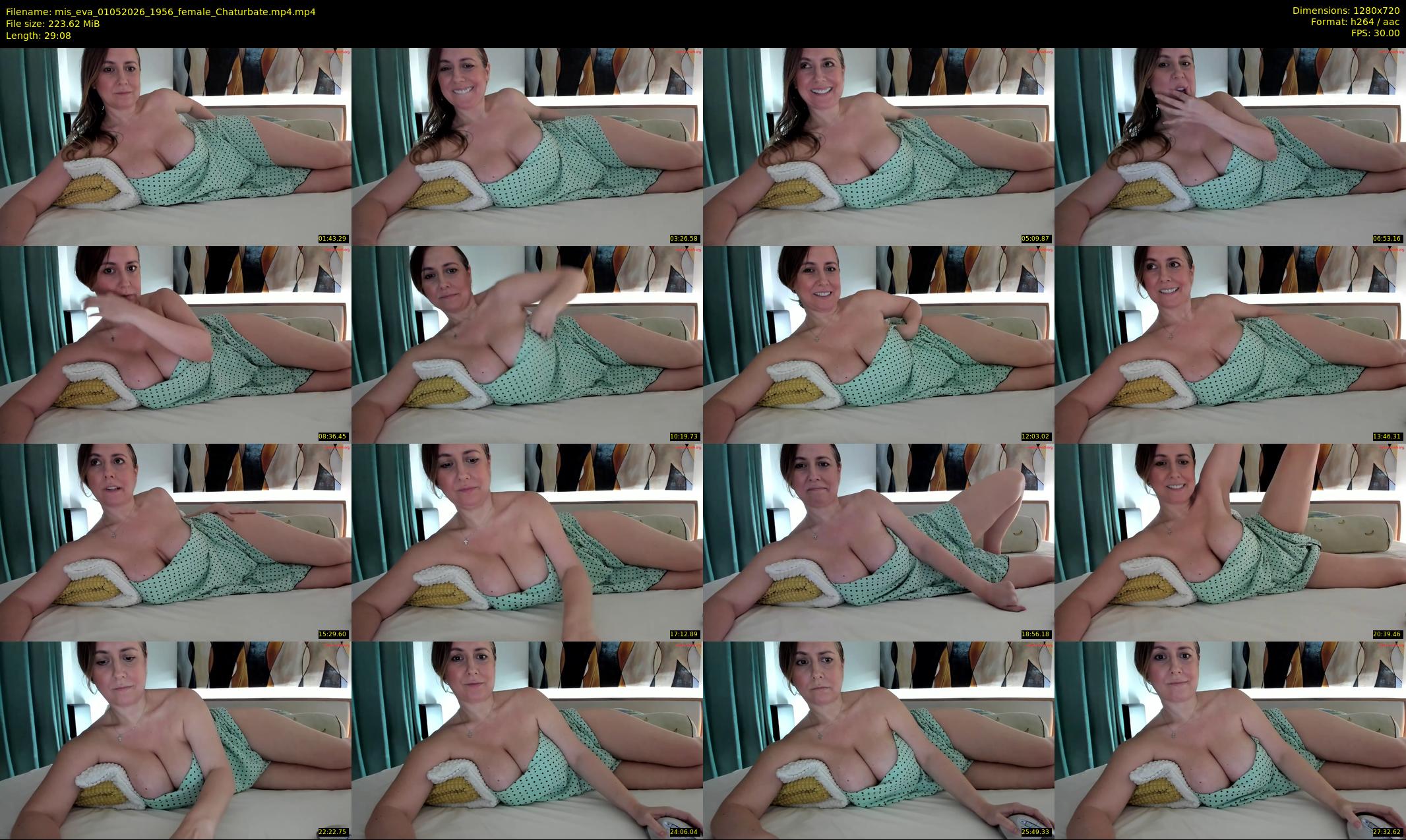 mis_eva — 30 minute Chaturbate female cam show recording, 720p, May 1, 2026