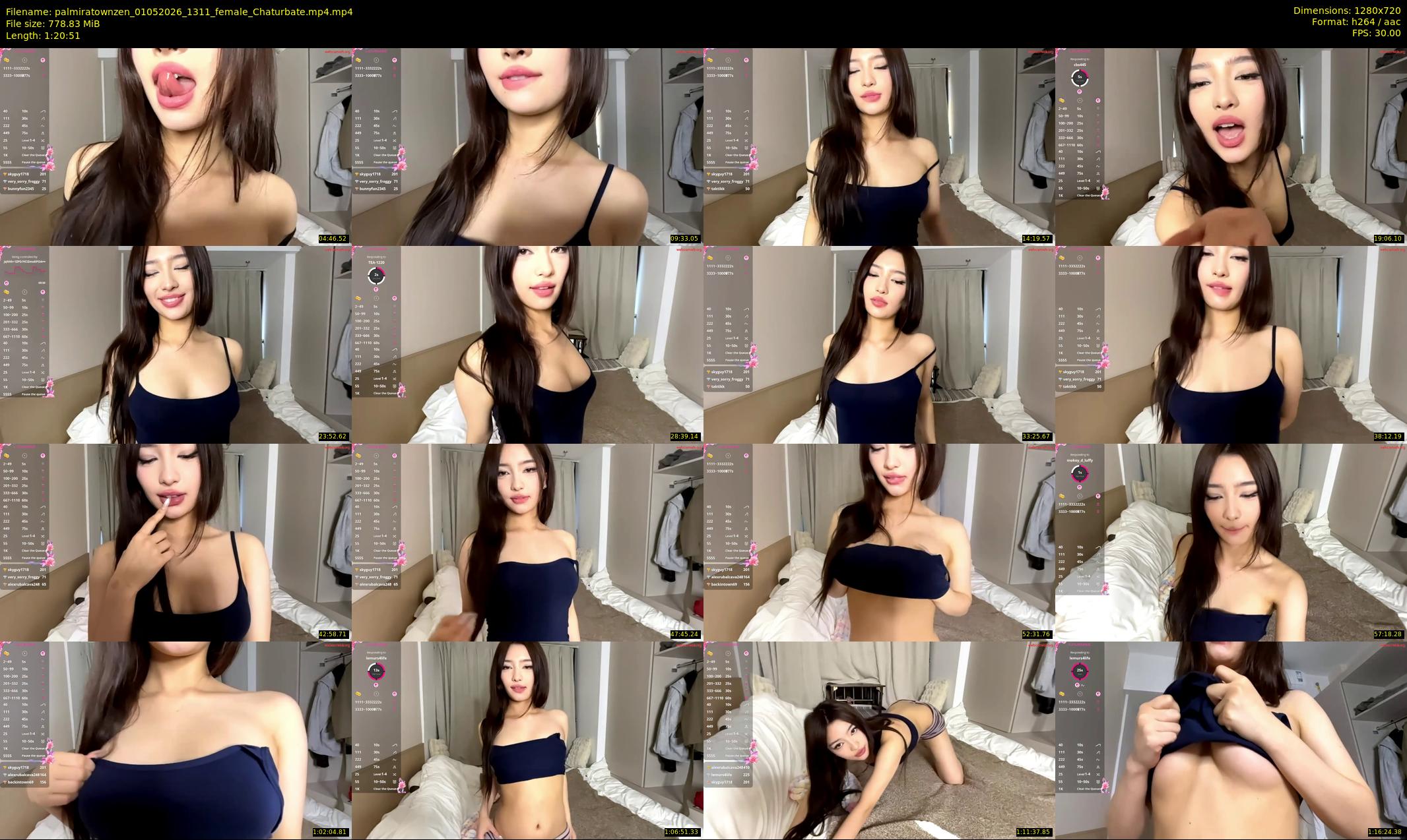 palmiratownzen — 81 minute Chaturbate female cam show recording, 720p, May 1, 2026