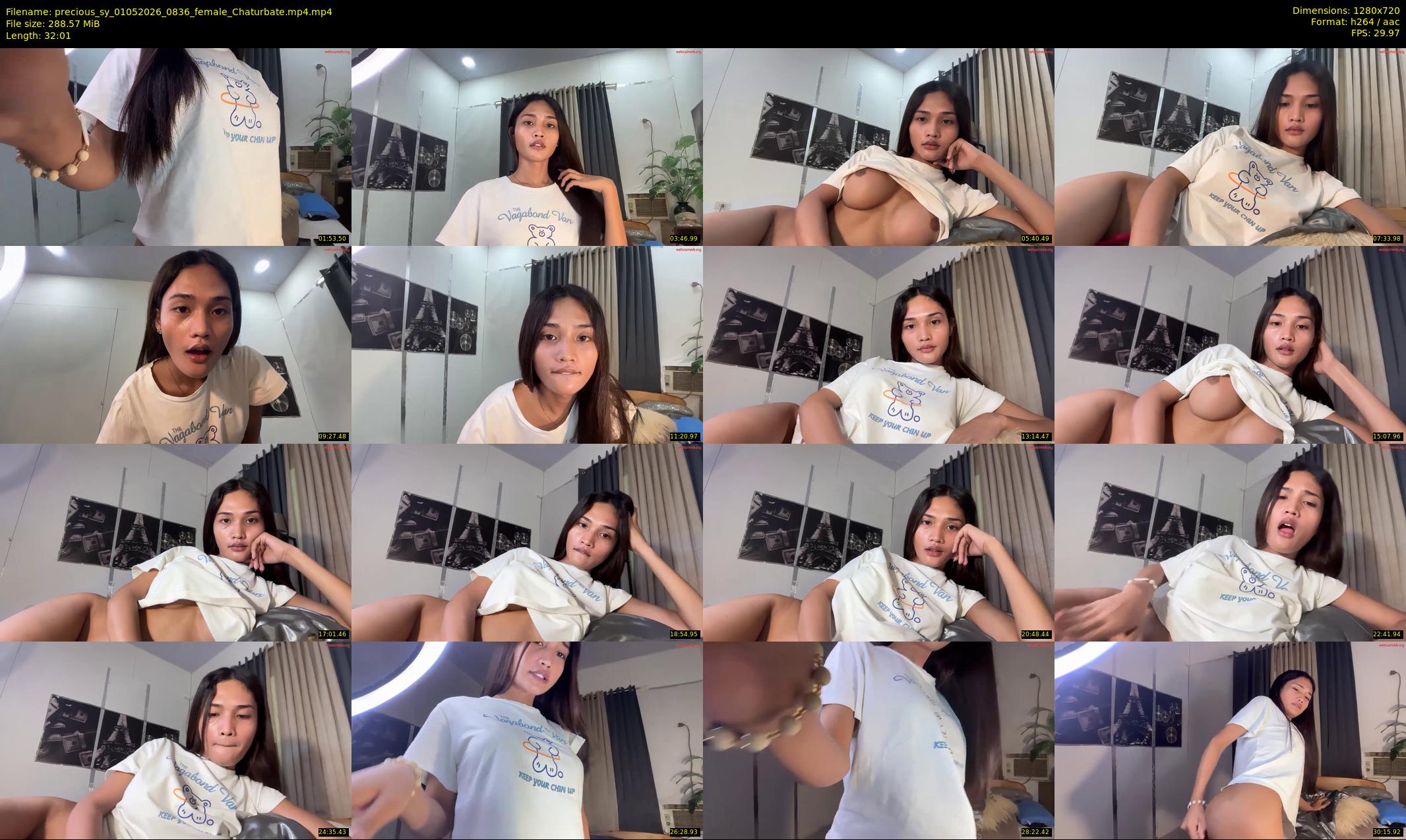 precious_sy — 33 minute Chaturbate female cam show recording, 720p, May 1, 2026