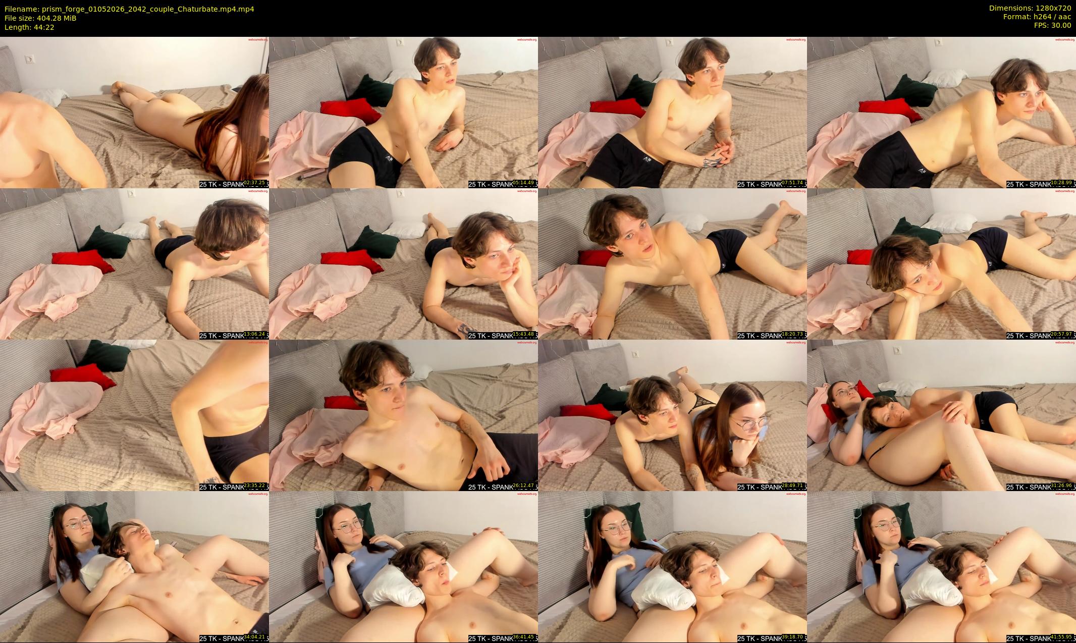 prism_forge — 45 minute Chaturbate couple cam show recording, 720p, May 1, 2026