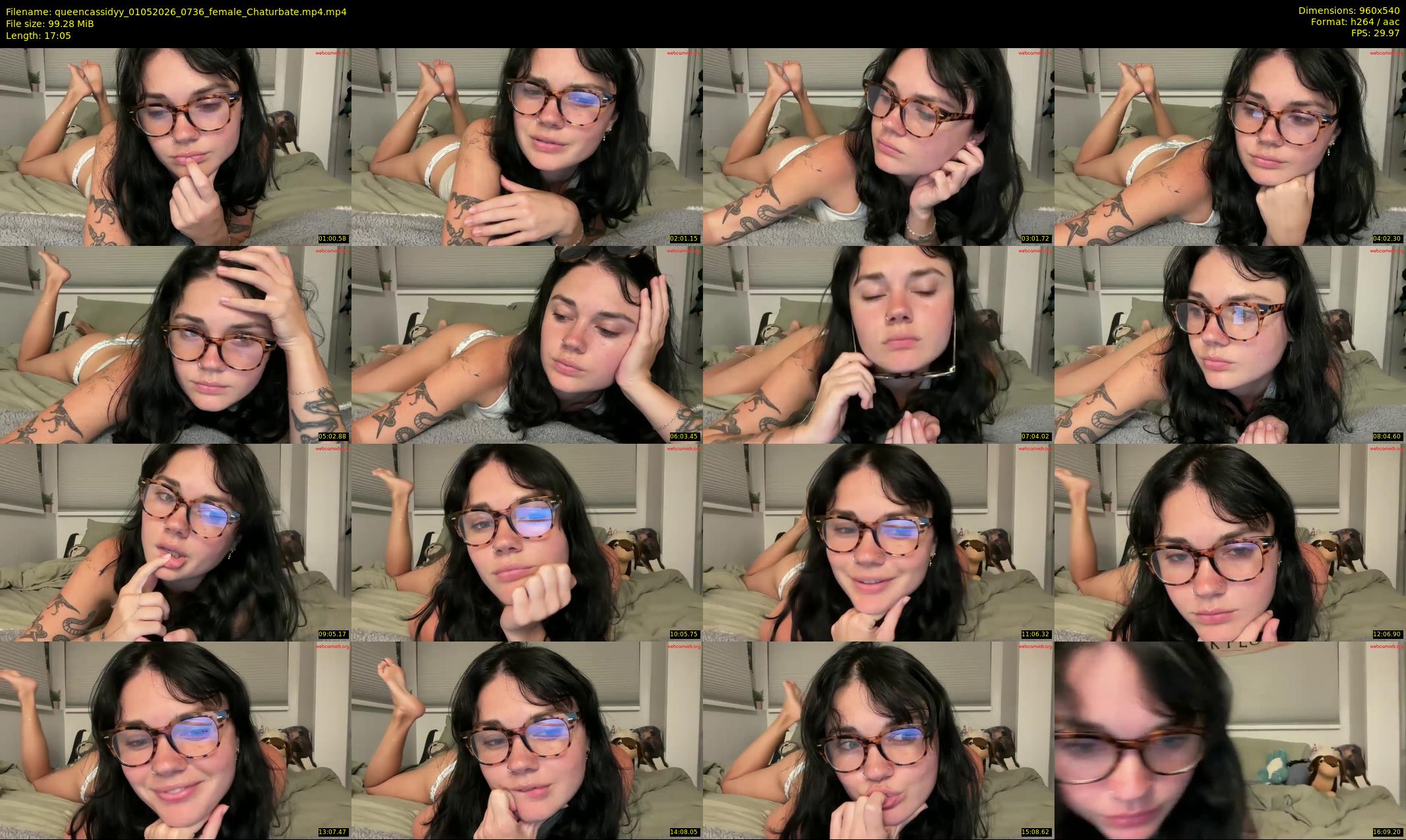 queencassidyy — 18 minute Chaturbate female cam show recording, 480p, May 1, 2026