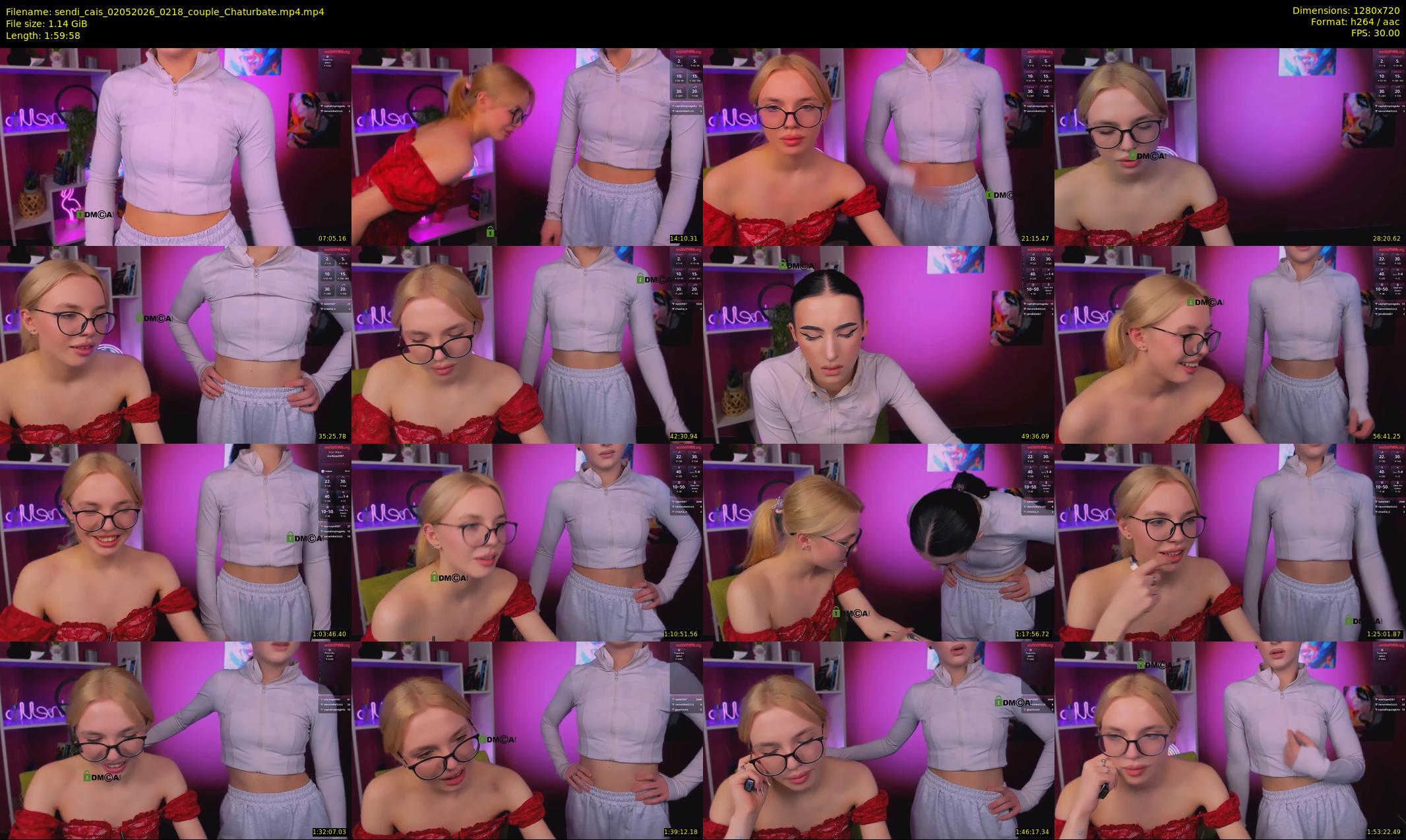 sendi_cais — 120 minute Chaturbate female cam show recording, 720p, May 2, 2026