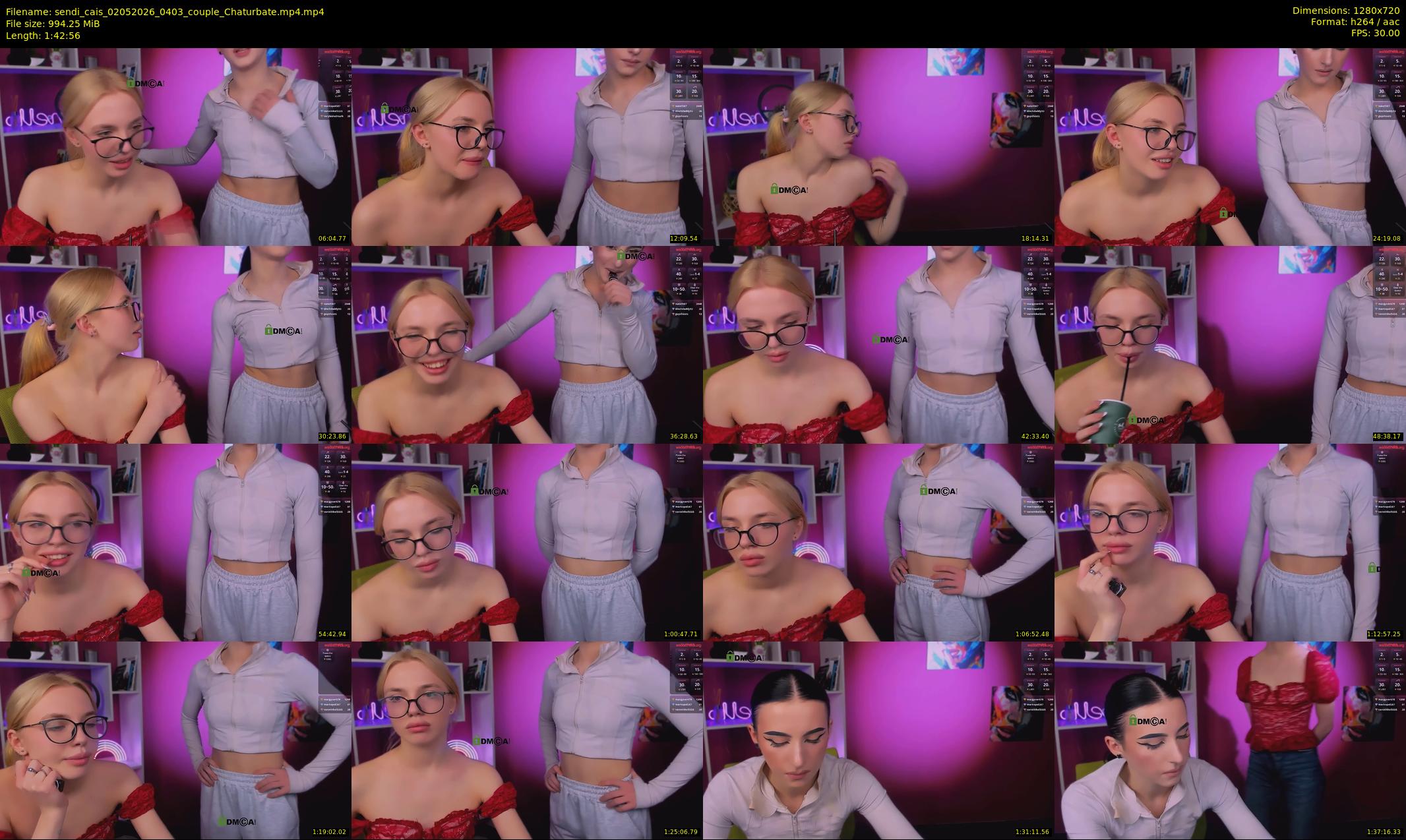 sendi_cais — 103 minute Chaturbate female cam show recording, 720p, May 2, 2026