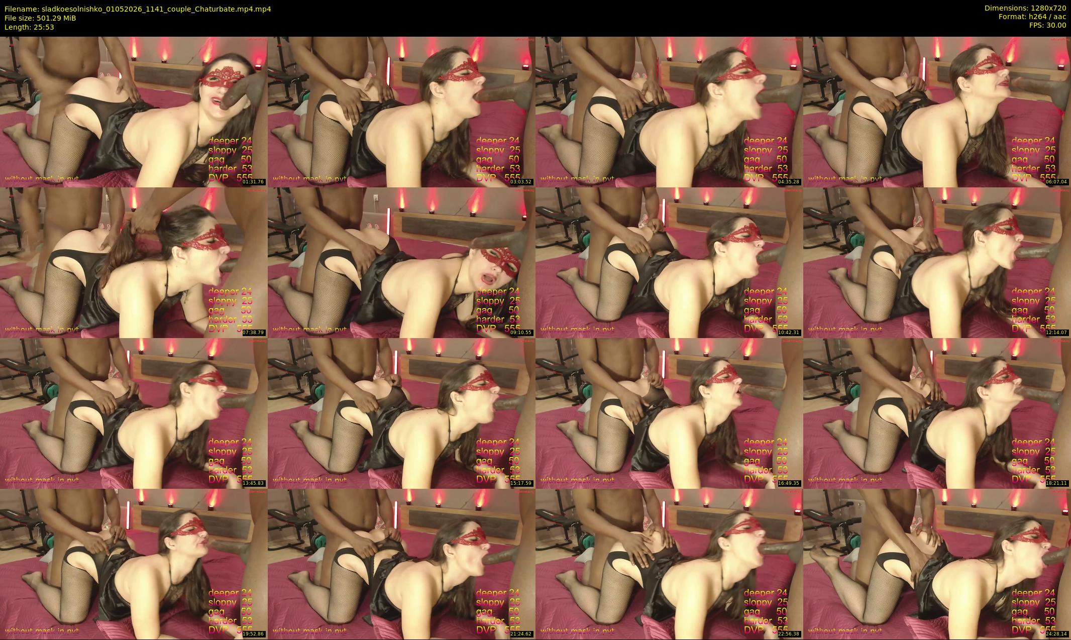 sladkoesolnishko — 26 minute Chaturbate couple cam show recording, 720p, May 1, 2026