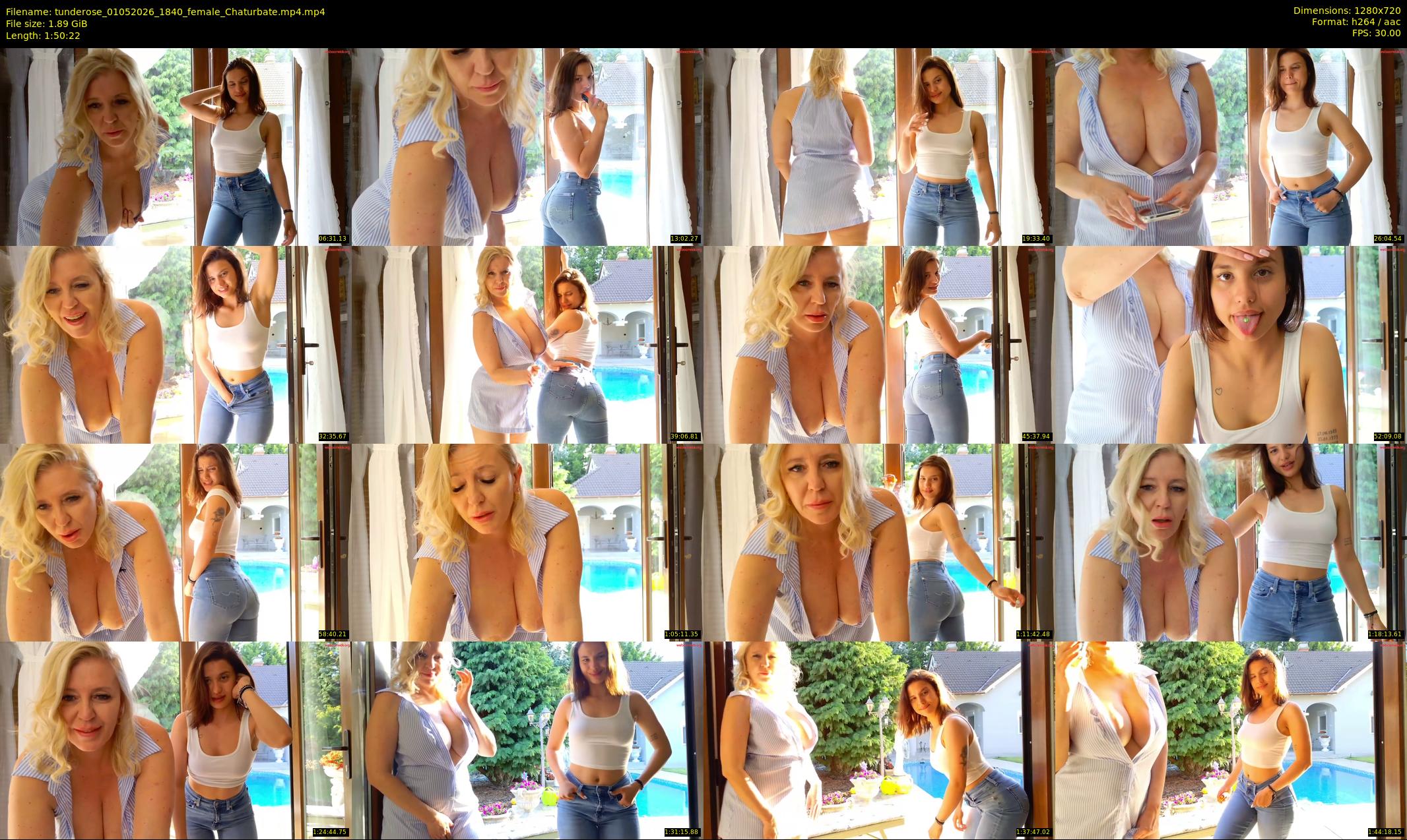 tunderose — 111 minute Chaturbate female cam show recording, 720p, May 1, 2026