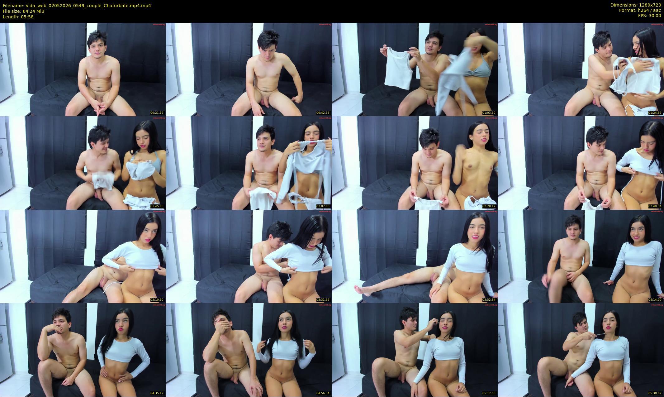 vida_web — 6 minute Chaturbate couple cam show recording, 720p, May 2, 2026
