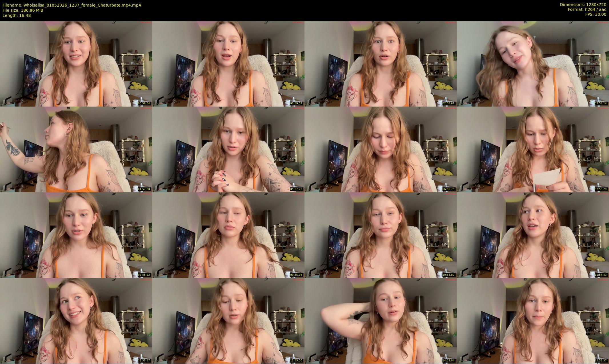 whoisalisa — 17 minute Chaturbate female cam show recording, 720p, May 1, 2026