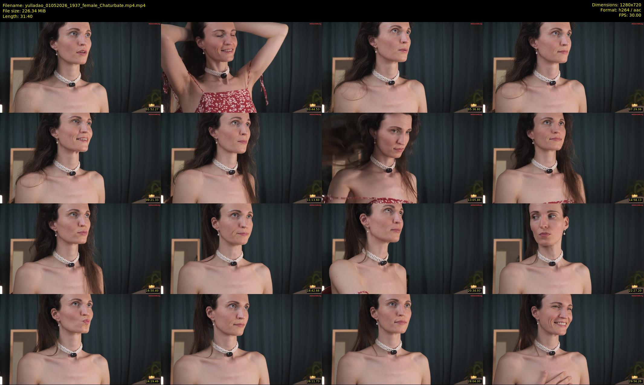 yulladao — 32 minute Chaturbate female cam show recording, 720p, May 1, 2026