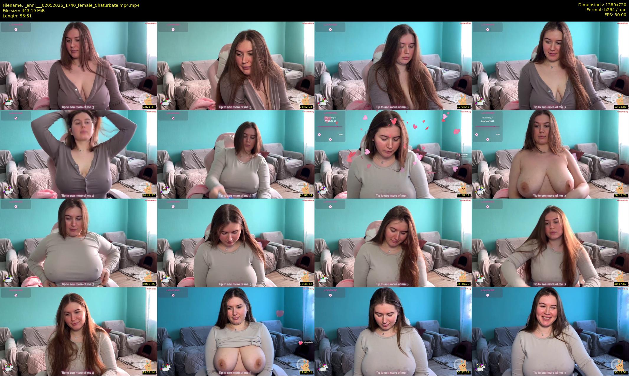 _enni__ — 57 minute Chaturbate female cam show recording, 720p, May 2, 2026