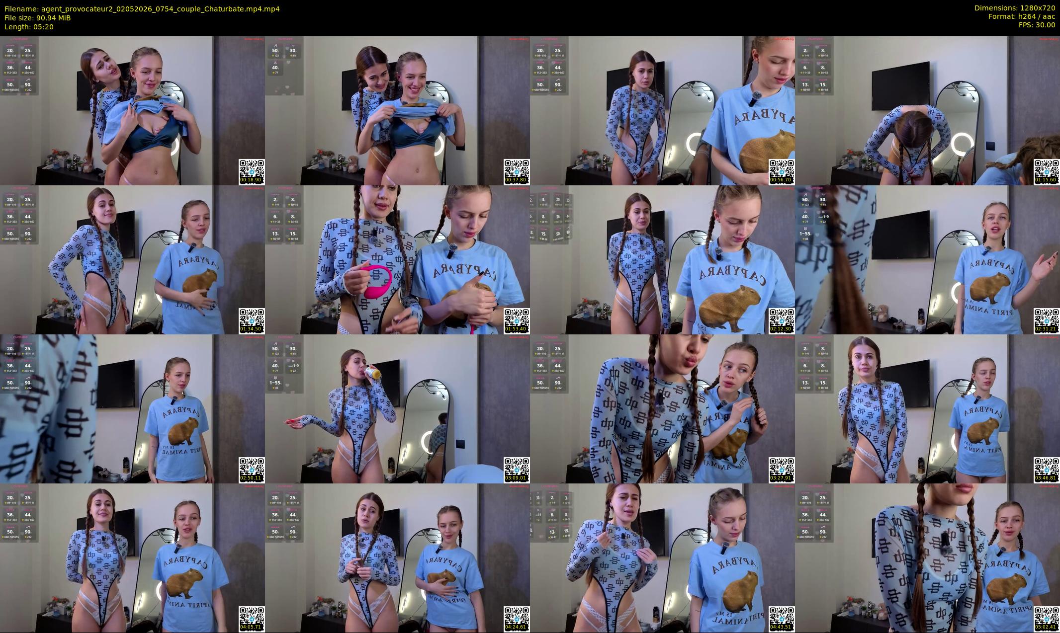 agent_provocateur2 — 6 minute Chaturbate couple cam show recording, 720p, May 2, 2026