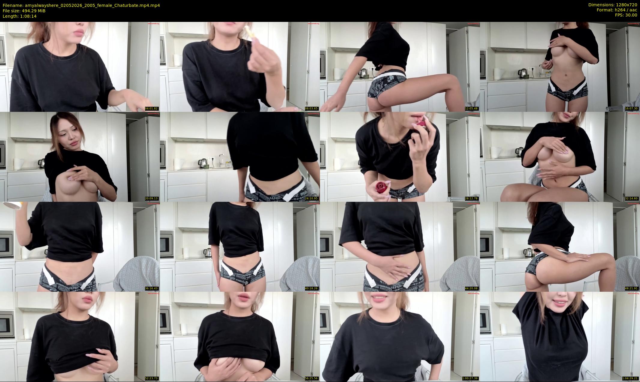 amyalwayshere — 69 minute Chaturbate female cam show recording, 720p, May 2, 2026